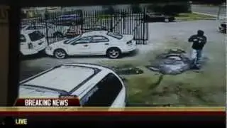 Man opens fire in DETROIT Auto shop with ak 47 assault rifle