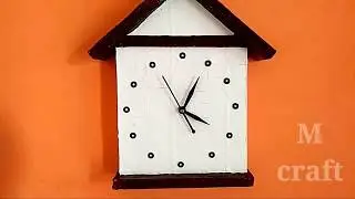 How to make amazing wall clock very easy