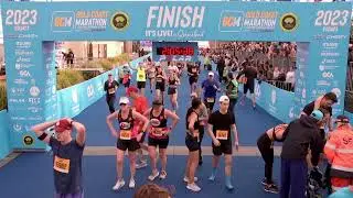 Gold Coast Marathon Finish line