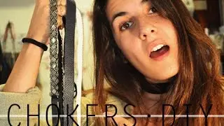 Haz tus propios CHOKERS l DIY