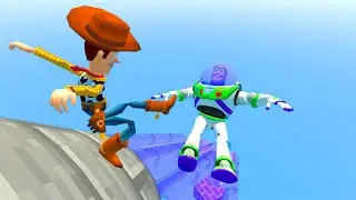 Gmod Toy Story Ragdolls [ Jessie | Woody | Buzz ] vol.8