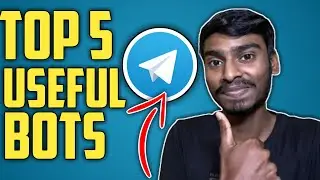Top 5 Useful Telegram Bots | Part 3 | Malayalam | Sadiqtalks