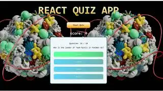 React & Typescript Quiz app