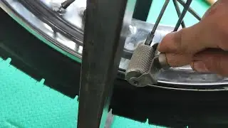 БАЛАНСИРОВКА колес МОТОЦИКЛА своими руками! ИНСТРУКЦИЯ.