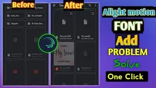 Alight Motion Me Stylish Hindi Fonts kaise Add kare | How to Add Stylish Hindi Fonts In Alight Motio