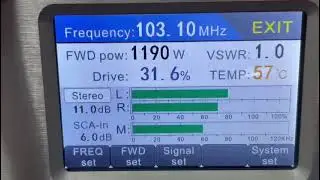 transmisor WNRF 2000 watts reparación