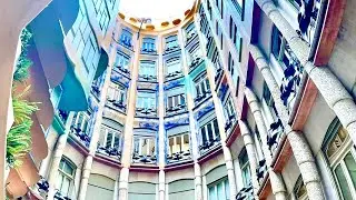 La Pedrera Casa Mila Barcelona-Spain