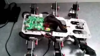 Hexapod Animabot controlled by Bluetooth C# Application