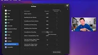 Zoom's keyboard shortcuts -- defining custom keystrokes