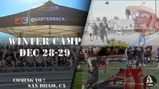 The 3rd Annual Quarterback Magazine #gamechngr Camp is back!