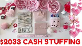 $2033 Cash Stuffing | 2nd-ish Paycheck - January 2022 | I'm Behind and It's Only FEBRUARY!