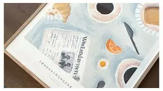 SUNDAY MORNING - Speed Painting Time-Lapse | taishō