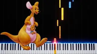 Little Mr. Roo -  Pooh's Heffalump Movie - Piano