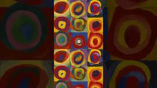 WASSILY KANDINSKY                            #arte #artista #kandinsky #art #circles #historiadaarte