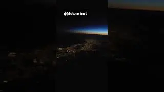 36000 feet morning view of Istanbul #aviation  #istanbul #turkey