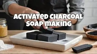 Activated Charcoal Soap Making Tutorial - Natural Ingredients only