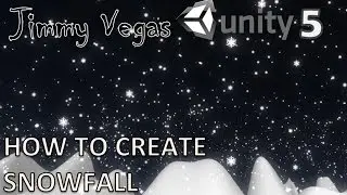 Mini Unity Tutorial - How To Create Snow / Snowfall - Beginner Tutorials