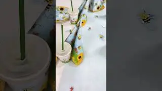 Freche Bienchen Tischdeko Idee von Geburtstagsfee