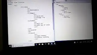 HTML Nested ordered and unordered list