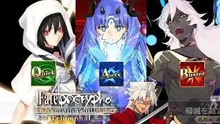 【FGO】Apocrypha Rerun Challenge Quest - Quick/Arts/Buster setup 2 turns clear