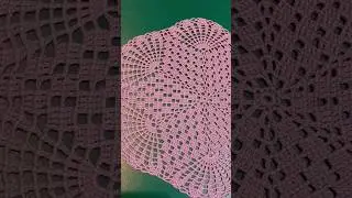 Овальная Салфетка крючком.  #салфетка  #пряжа  #крючок  #shortsvideo  #sorts