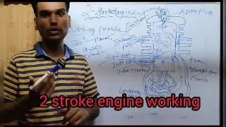 Two Stroke engine working |केसे काम करता है 2 स्ट्रोक इंजन |working principle of 2 stroke engine
