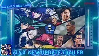 eFootball 2024 v3.4.0 Official Trailer | eFootball™ ⚔️ Blue Lock 🥶⚡