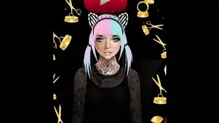 Stardoll Pink and Blue Pigtails