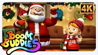 Boom Buddies -  圣诞老人 Kaboochi 蹈 💃🎅 | 儿童圣诞歌曲