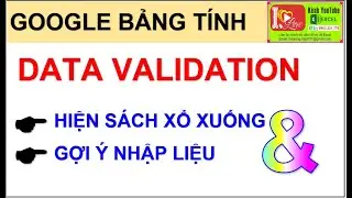 GOOGLE SHEET   DATA VALIDATION