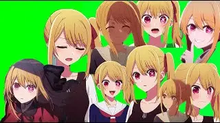 🌟[Ruby] Oshi no ko - 10+ Green Screen Compilation