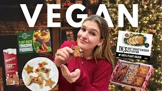 eating vegan christmas foods for a day 🎄