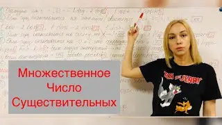 Множественное число существительных в английском языке. Урок 5.