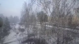 Суровая весна Озерск 31 марта 2017