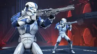 501st Clone Commandos vs Phase 2 Clone Troopers