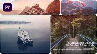 Premiere Pro Template: Multi Screen Opener - Multi Screen Intro