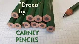 DRACO Pencils from CARNEY: a Vintage Pencil Review