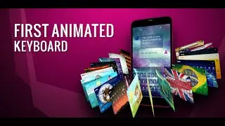 Wave Animated Keyboard