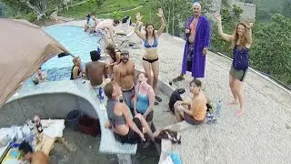 Opening Zephyr  Extravaganza Pool Party - Semuc Champey / Guatemala / Drone