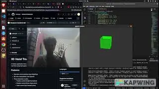 Real-Time 3D Object Manipulation Using Hand Gestures | Interactive System Demo