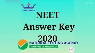 NEET Answer Key 2020