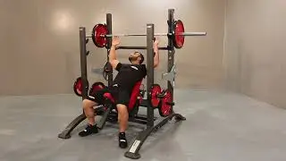 Скамья для вертикального жима (солдатский жим), сдвоенные стойки Panatta 1HP233