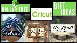 DIY Gift Ideas Using The Cricut Joy + Dollar Tree !!