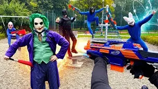 Nerf War (Nerf First Person Shooter) / Nerf Killer Clown Attack / 2