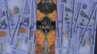 Billionaire Hemp Wraps Milli Mango Review and Tutorial