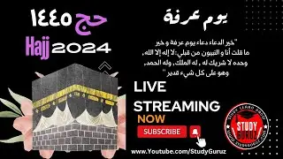 HAJJ 2024, 1445 HIJRI , MUZDALFA NIGHT, LIVE FROM MUZDALFA, MAKKAH, KSA