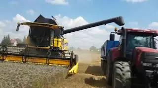 Nowy nabytek w GR Worosz ✪ New Holland CX 5.80 ✪ Żniwa 2018!!!✪