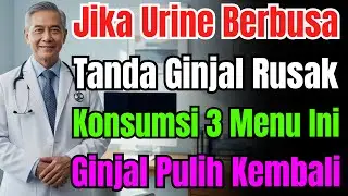 Kencing Berbusa Tanda Ginjal Anda Sedang Rusak! Atasi Dengan 3 Makanan Ini, Ginjal Sehat Lagi