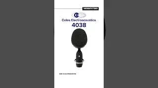 Coles Electroacoustics 4038 🎙 #coles4038 #microphone #micdrum #shoemakerstudios #music #lofi #beats