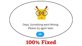 Fix LingoDeer Oops Something Went Wrong Error. Please Try Again Later Problem Error Solved